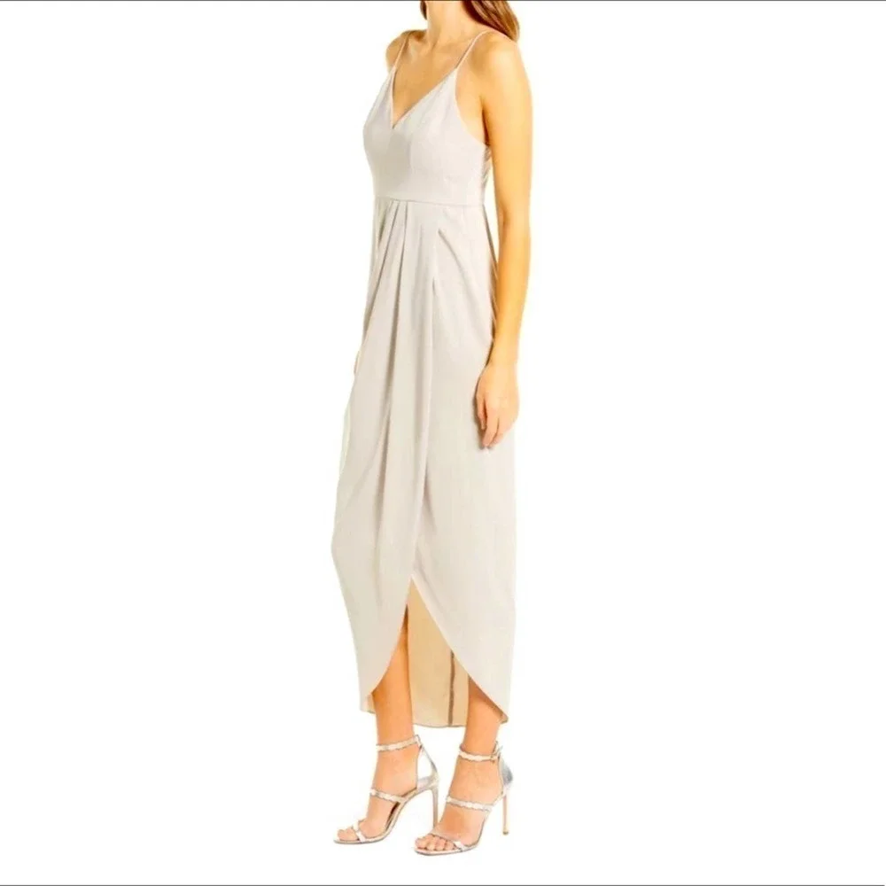 REVOLVE x Shona Joy dress in Oyster tulip hem size US 2